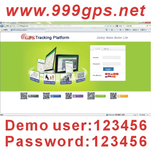 www.999gps.net GPS Tracking Platform  